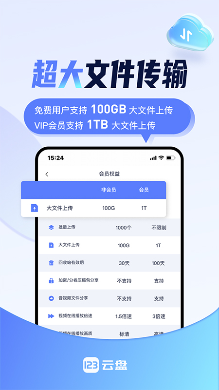 123云盘无广告去升级版下载 第2张图片