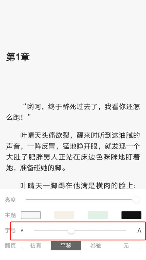 字体大小设置方法截图3
