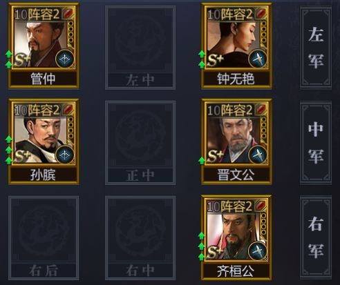 阵容攻略5