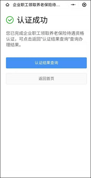 社保养老资格认证流程截图9