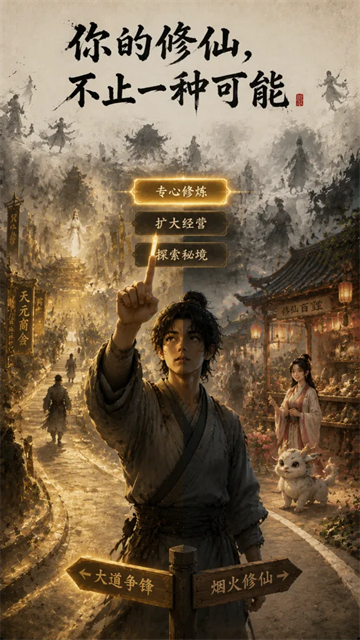 修仙摆摊模拟器官方正版 第5张图片